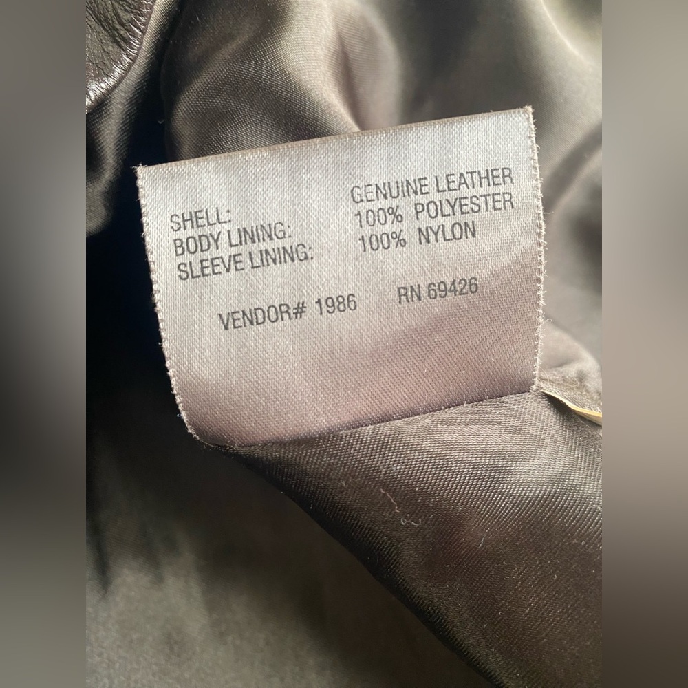 Wilsons Leather Women’s Jacket Size Large Chocolate Brown Color - Picture 7 of 16